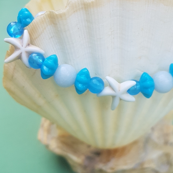 🌊🌟 Luminous Sea Star Bracelet Set - Picture 4 of 7